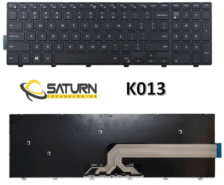 LT KB DELL 15-3000 US BLACK (K013)