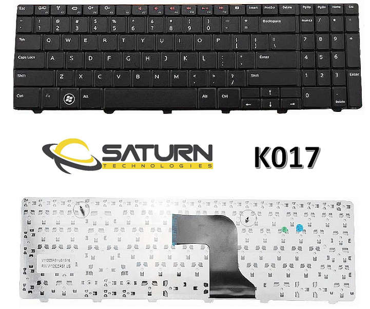 LT KB DELL 5010 US BLACK (K017)