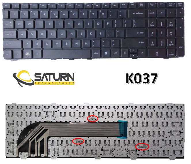 LT KB HP 4540S CHOCOLATE W/O F (K037)