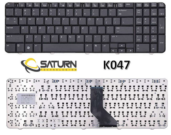 LT KB HP CQ60 NORMAL BLACK (K047)