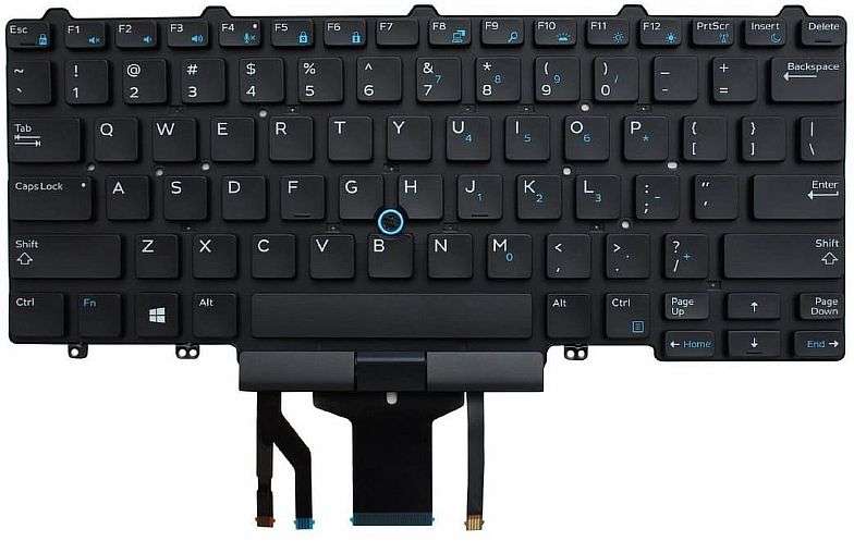 LT KB DELL E7450 E5450 5490+ B/LIT(K022)