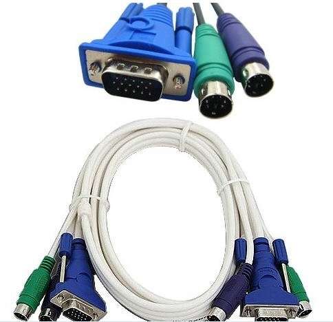 KVM CABLE FOR KVM SWITCH PS2 1.5M(KVM004