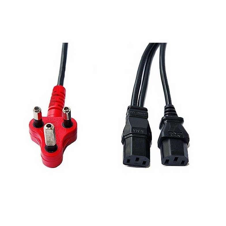 POWER CABLE 2 X HEAD STD