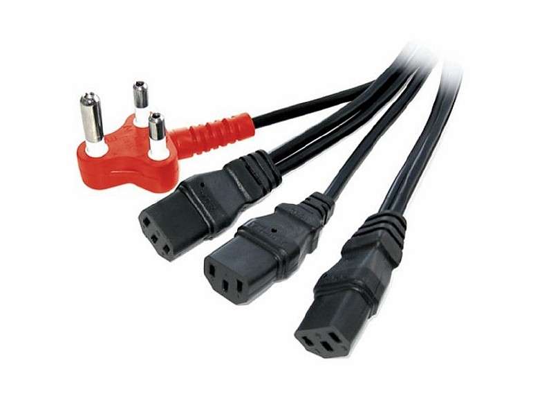 POWER CABLE 3 X HEAD STD