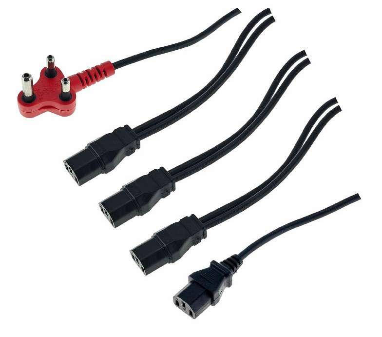 POWER CABLE 4 X HEAD STD 5M