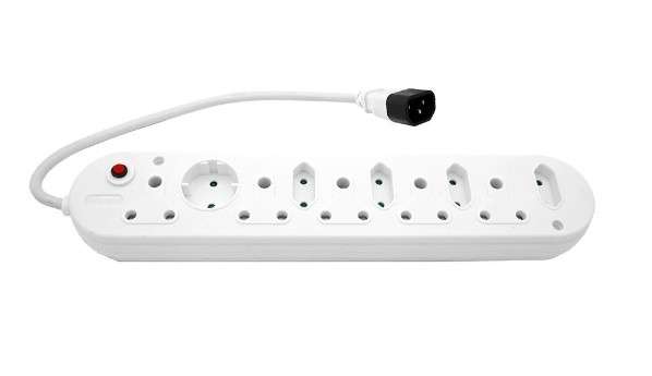 MULTI PLUG 10 PORT C14 5 X 15A 1 SHUKO 4