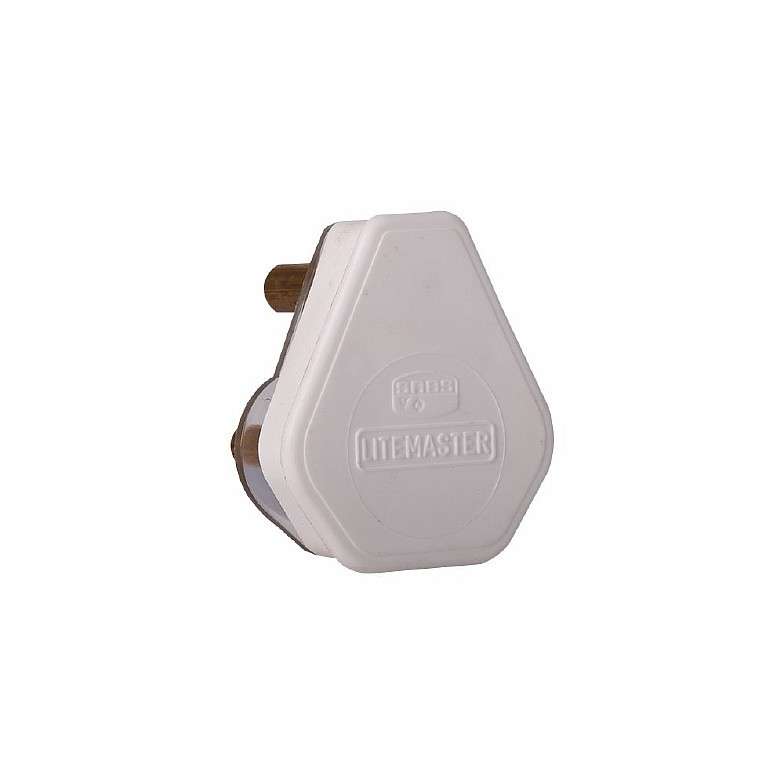 PLUG 15AMP WHITE