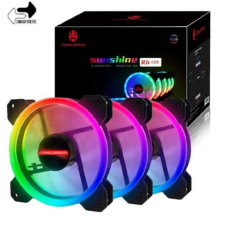 FAN CASE  R3 RGB  120MM COOL MOON(CF002)