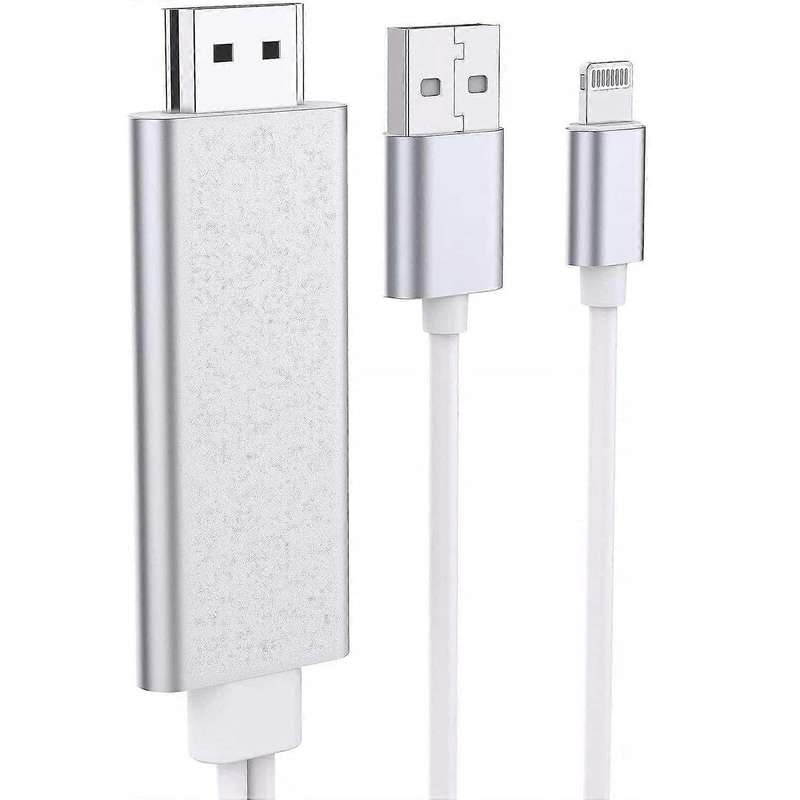 I PHONE TO HDMI CABLE + USB  (HDTV001)