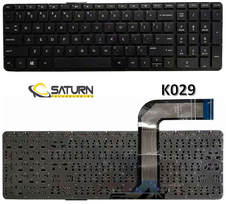 LT KB HP 15-P NORMAL BLACK US (K029)