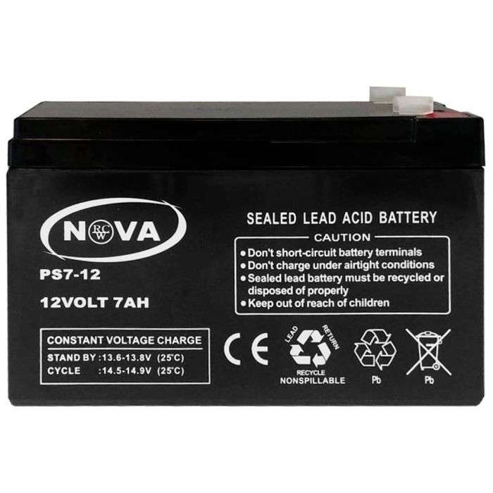 UPS BATTERY -ALARMS 12V 7A