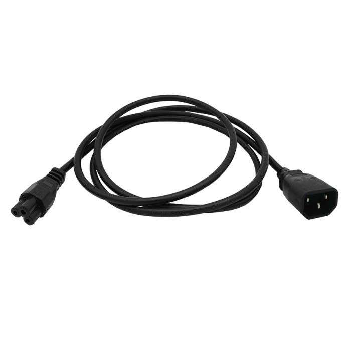 POWER CABLE IEC MALE TO CLOVER 1.8M