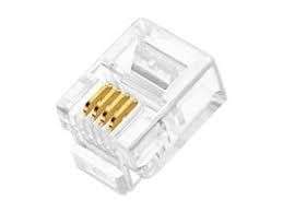 NETWORK RJ 11 CONNECTORS 4PIN (NET031)