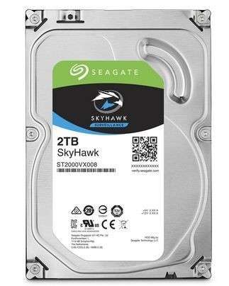 2TB SEAGATE SKYHAWK  64MB CACHE 3.5