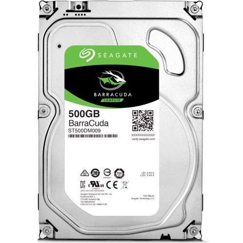 500G SEAGATE BARACUDDA HDD DESKTOP