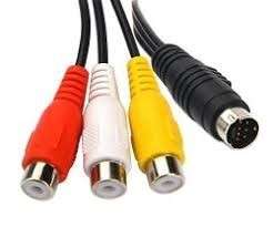 S VIDEO TO AV CABLE 10M