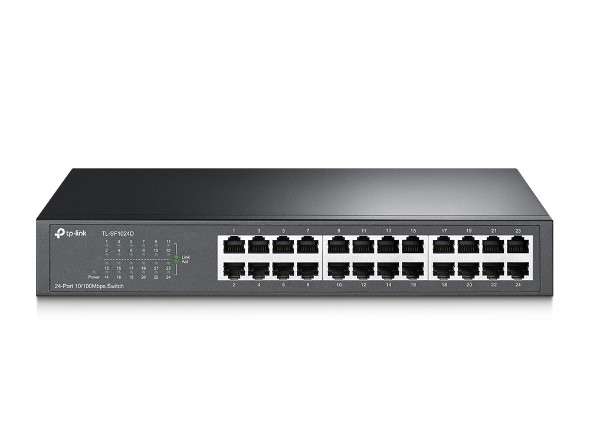 24 PORT SWITCH TP LINK 10/100 R/M(SW019)