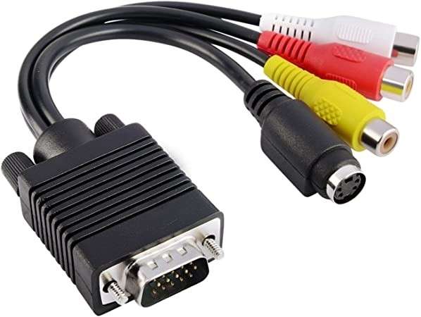 VGA TO AV FOR PROJWITH SOUND (VGA016)