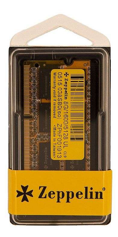 16G DDR4 2666 LAPTOP ZEPPILIN