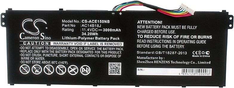 BAT ACER ES1-531 S1-521 OEM 11.4V(B171A)