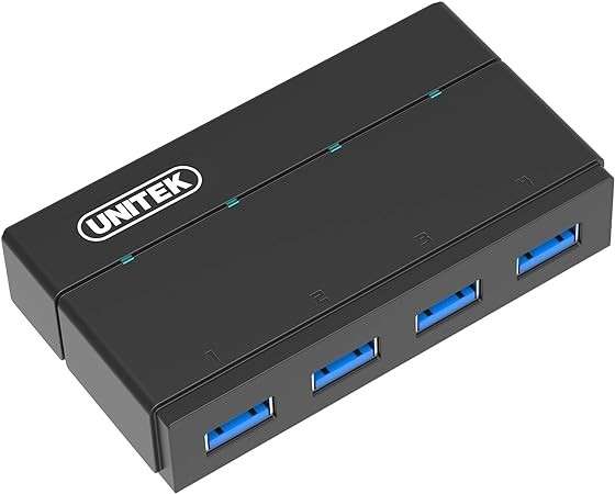 USB HUB 3.0 + POWER UNITEK 12V (USBH005)