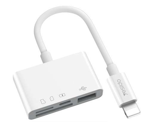 LIGHTNING TO CARD READER +USB (USBC023)