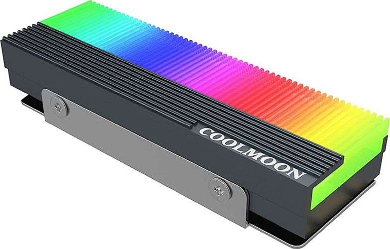COOLMOON SATA NVME ARGB COOLER (NVC001)
