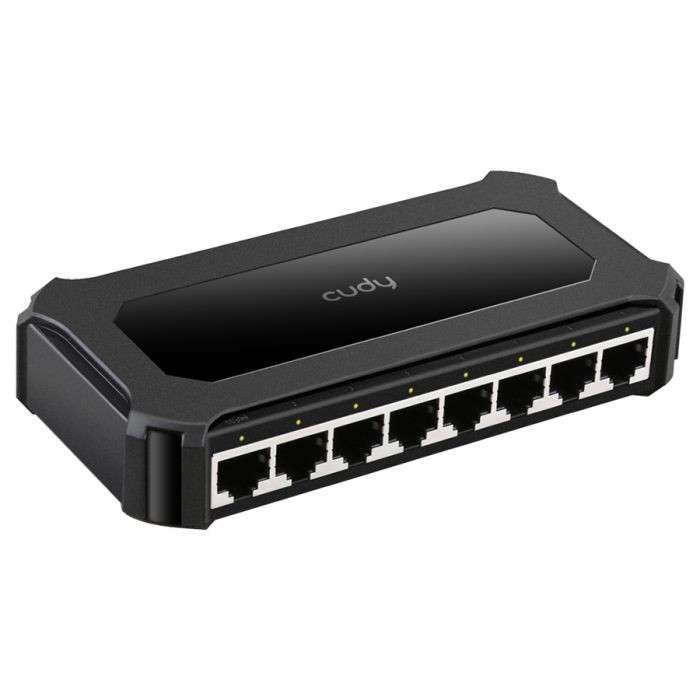 8 PORT SWITCH CUDY 10/1000