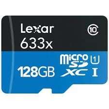 SD CARD LEXAR 128G 633X MICRO(SD004)