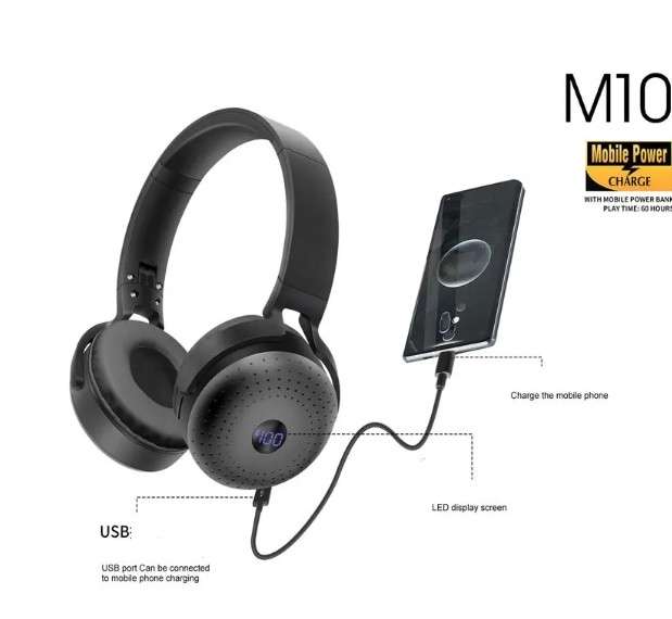 HEAD PHONES BLUETOOTH  AKZ-M10