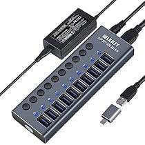 USB HUB 985D 3.0 6USB+1PD (USBH005)