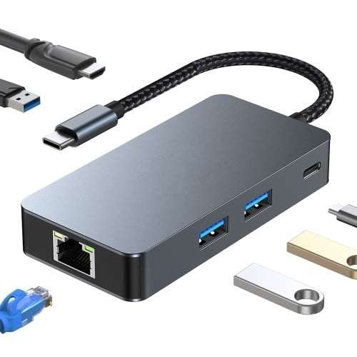 USB C TO USB 3.2 HUB +HDTV 4K (USBC007)