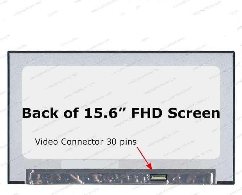 15.6" LCD 1920X1080 30P FRAMELESS NO LIP