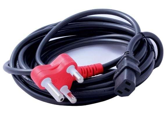 POWER CABLE 5M IEC + SAPLUG