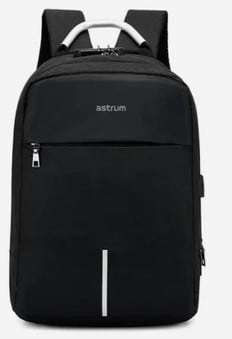 BACK PACK LB220 OXFORD BLACK 300D