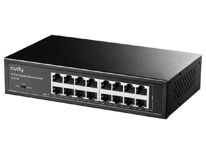 16 PORT CUDY GIGABIT SWITCH RACK MOUNT