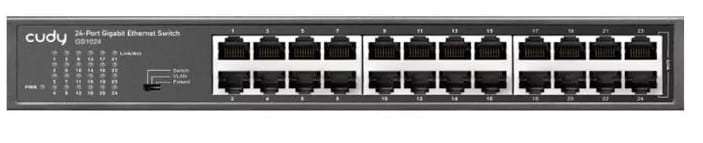 24 PORT CUDY GIGABIT SWITCH RACK MOUNT