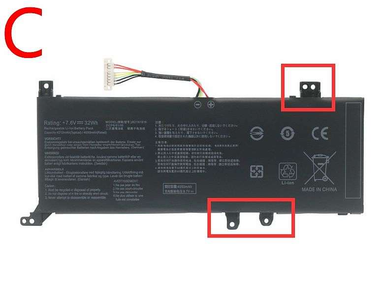 BAT ASUS X412FJ, X412FA, X412UF(B205A)
