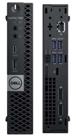 I5T 8TH GEN DELL TINY 7060 DISPL 8G 256S