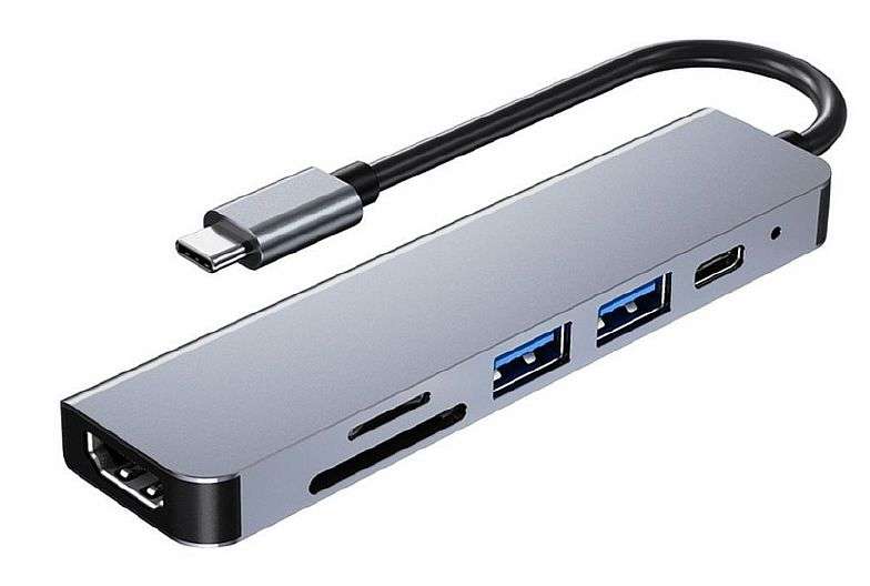USBC TO HDMI+TF+SD+USB3.0 CR RD(USBC007)