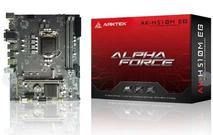 MB ARKTEK INTEL H510 CHIPSET, SOCKET LGA