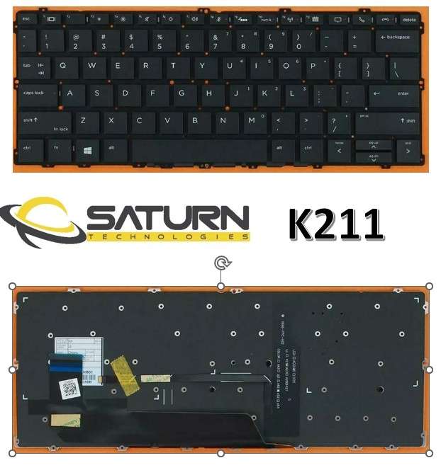 LT KB HP ELITEBOOK X360 1030 G2 G3(K211)