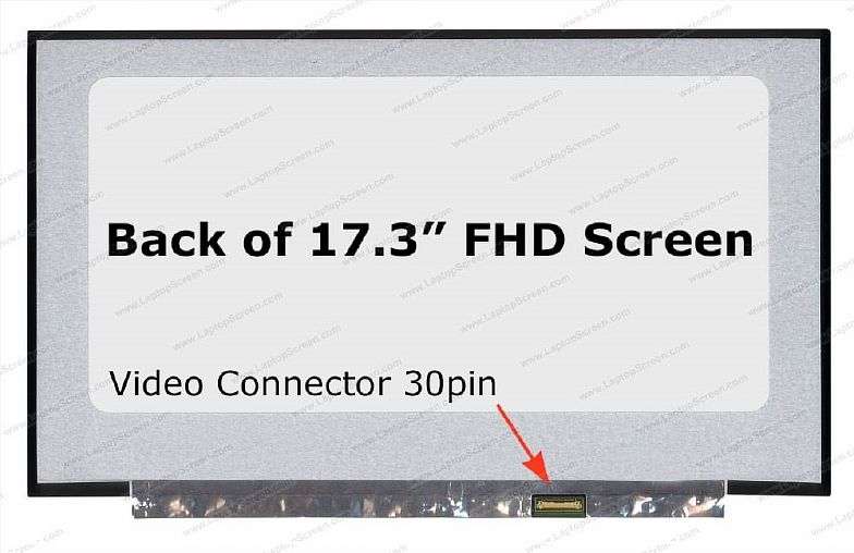 17.3" LED LAPTOP SCR 1920*1080 +LIP FHD