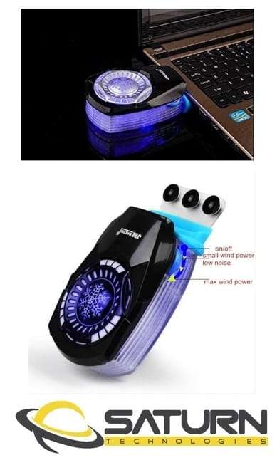 COOLER FAN EXTRACTOR FAN FOR LAPTOPS