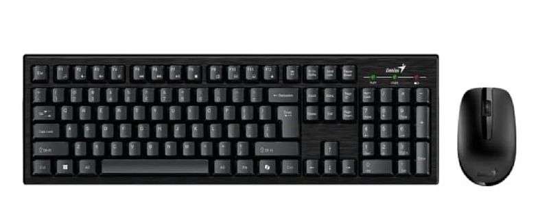 KEYBOARD AND MOUSE WIRELESS GENUIS KM-81