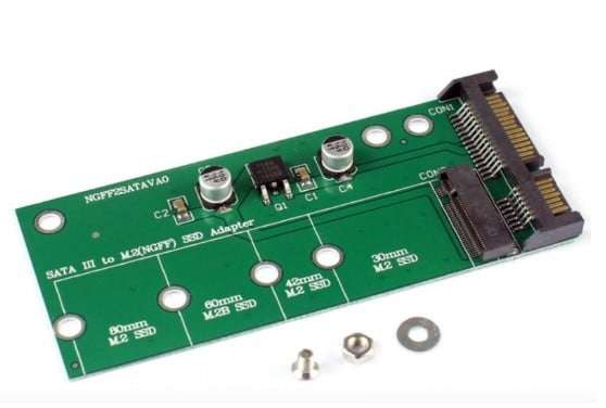 M.2 SSD TO 2.5 SATA 3 CONVERTER