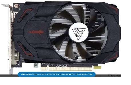 GRPHICS CARD ARKTEK RX 550 4G DDR5