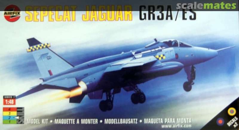 Boxart Sepecat Jaguar GR3A/ES 07104 Airfix