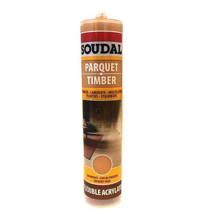 SOUDAL Parquet Timber Laminate Sealant Light Oak 310ml Cartridge