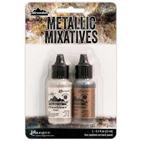 Tim Holtz Alcohol Ink Metallic Mixatives